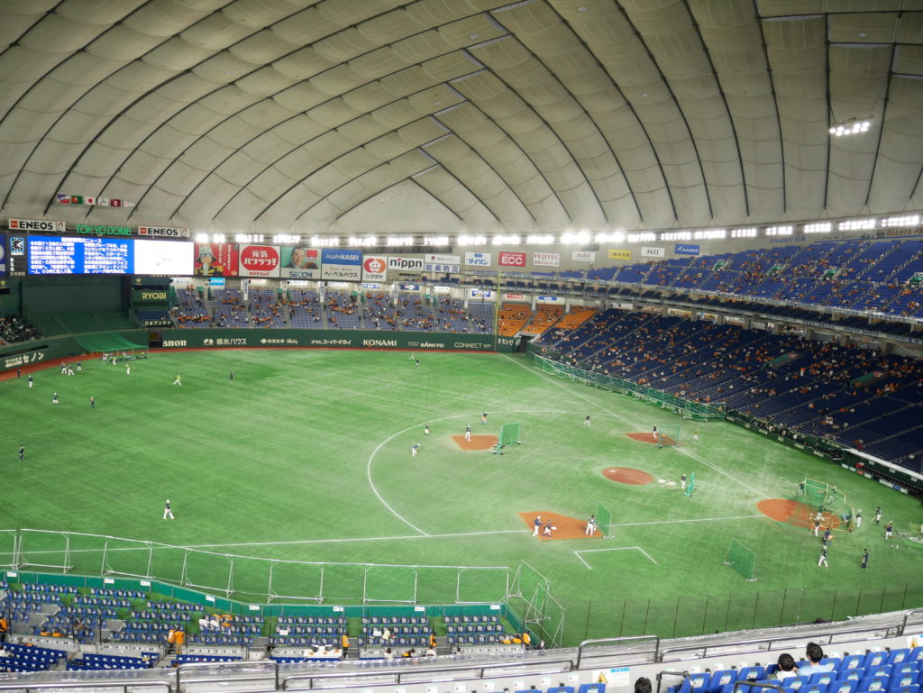 東京ドーム全座席の野球の見え方を徹底解説 おすすめの席はどこ レディ ベースボール